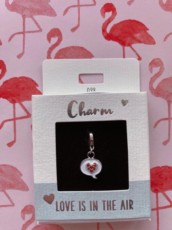 Depesche - Hangers - Spraakballon Met Hart - Bezet Met Edelstenen