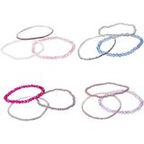 Depesche - Miss Melody - Armbanden Set - Fleurig - Elastisch - 3 Stuks