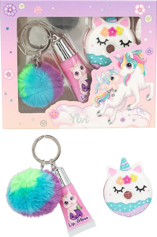 Depesche - Ylvi - Lipglossenset - Eenhoornmotief - 2 Glosses - Inclusief Hanger