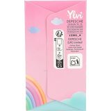 Depesche - Ylvi - Ketting - Roze - Zilver - 1 stuk