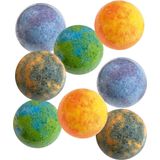 Dino World - Badbommen Galaxy - Badparels - Planetenvorm - Zeven Stuks