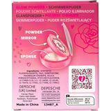 Depesche - TOPModel - Glitterpoeder - Roze en Bruin - Ronde Doos met Spiegel