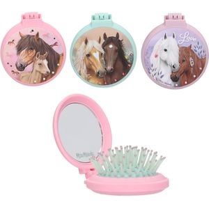 Depesche - Miss Melody - Klapborstel - Roze - 1 stuk