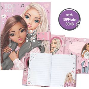 TOPModel - Geheim Dagboek - Roze - 80 Gelinieerde Pagina's