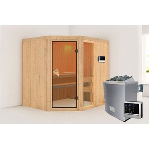 Karibu | Fiona 2 Sauna | Kachel 9 kW Externe Bediening