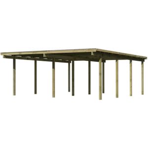 Carport Dubbel 2 Karibu 563x676x229cm