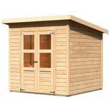 Karibu - Merseburg 4 - Tuinhuis - Hout - Onbehandeld - 2x2 meter