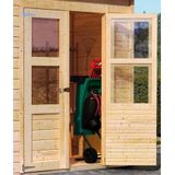 Karibu - Merseburg 4 - Tuinhuis - Hout - Onbehandeld - 2x2 meter