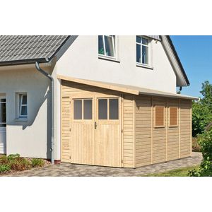 Wandaanbouw Bomlitz 4 Karibu 238x355x243cm