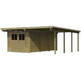 Doppelcarport Eco 2, 5,63x6,76x2,29m