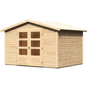 Tuinhuis Amberg 4 Karibu 246x246x209cm Wanddikte 19mm