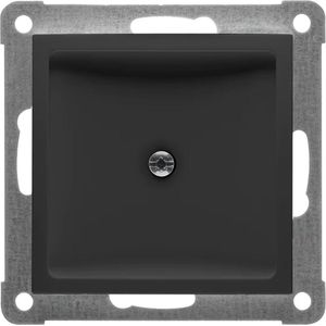 Peha - Badora Blindplaat - Mat Zwart - Metalen Draagframe