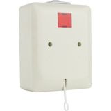 Honeywell Peha - Douchetrekschakelaar - 2-polig - 16A - Wit - Opbouw