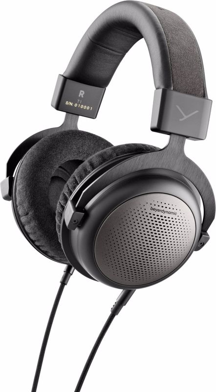Beyerdynamic - T1 - Bedrade Koptelefoon - Zwart - Open-back - Hi-Res Audio