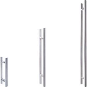 Bohle, deurgreep, dubbelzijdig, ø32, L1800 x H1000, RVS