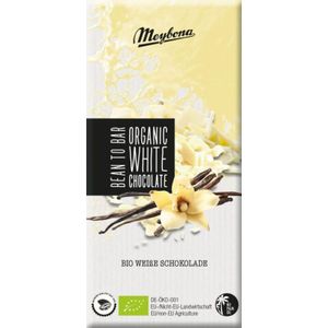 Meybona - Organic White Chocolate - Chocoladereep - Witte Chocolade - Biologisch