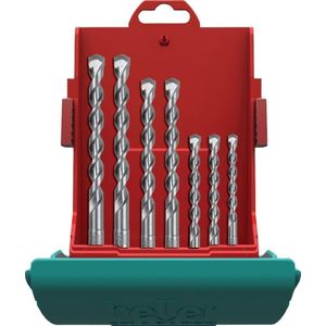 Heller Bionic 16315 Carbide Hamerboorset 7-delig 5 M - 6 M - 6 M - 8 M - 8 M - 10 M