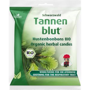 Hubner - Tannenblut Hoestbonbons - Hoestsnoepjes - Biologisch - Met Woudhoning