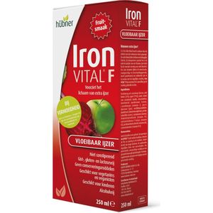 HÜBNER - Iron VITAL - Ijzersupplement - Fruitsmaak - 100 ml