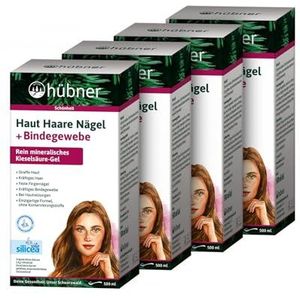 Hübner - Originele Silicea Balsemgel - 8 x 500 ml - Traditioneel Geneesmiddel voor Huid Haar Nagels en Bindweefsel