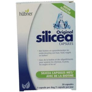 Hubner Original silicea capsules met biotine 30 capsules