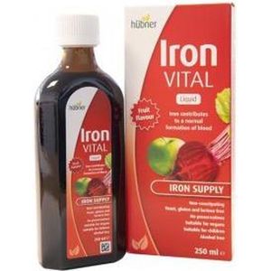 Hubner Iron vital (vloeibaar ijzer) 250ml
