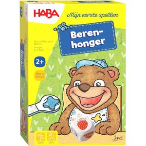 HABA - Mijn Eerste Spellen - Berenhonger - Spel voor 1 tot 3 Spelers - 2 Jaar en Oudere