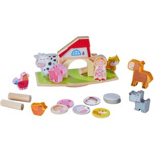 Haba - Stapelspel Dier - Behendigheidsspel - Bruin - Hout - 23 Stuks