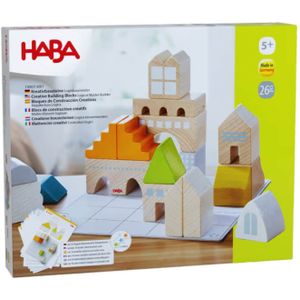 Haba Bouwstenen Logica Bouwmeesters Junior Hout 43-delig