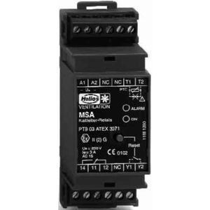 Helios MSA Motorbeveiligingsrelais - v. PTC-temperatuurvoeler EX II 2D + 2G - 01289