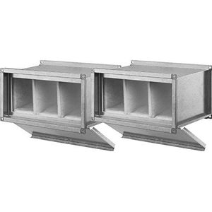 Helios EKLF 80/50 G4 filterpatroon grof - 70%/G4 voor KLF 80/50 1 set = 2 stuks - 08673