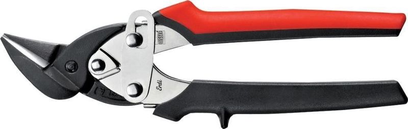 Idealblechschere D15A Länge 180 mm max. Stahl 1 mm Edelstahl 0,8 mm links - Erdi