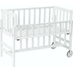 Co-sleeper Amy Air taupe Anti-reflux-functie en verstelbaar voor optimaal comfort, inclusief