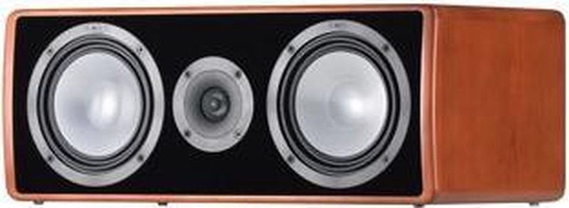 Canton - Ergo 655 Center - Centrale Luidspreker - Kersenrood - Basreflexsysteem