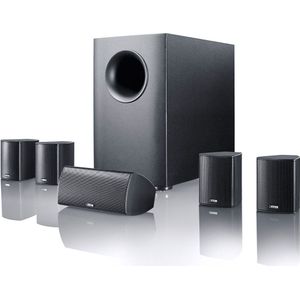 Canton Movie 135 - 5.1 Surround Systeem – Subwoofer met Satelliet Luidsprekers – Zwart