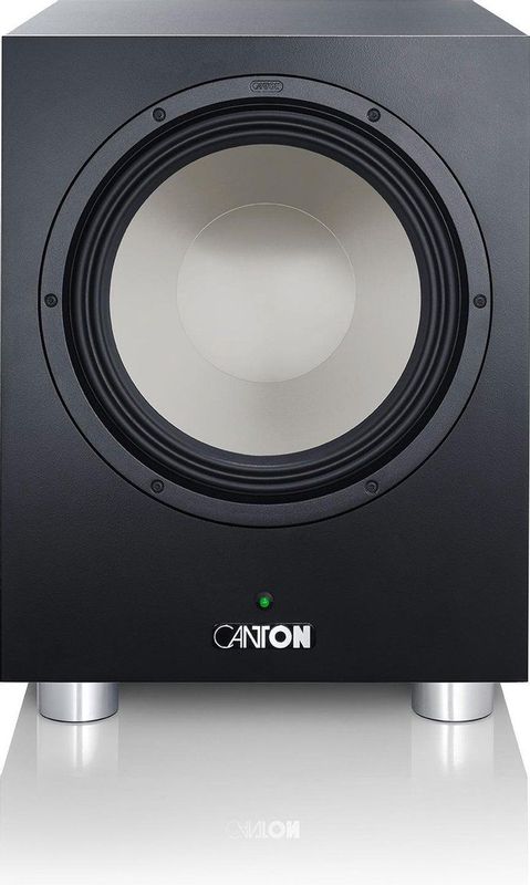 Canton - Power Sub 8 - Actieve Subwoofer - Zwart - Ingebouwde Versterker