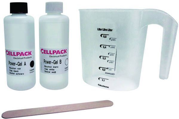 CellPack - Power Gel - 400 ml - Transparant - Tweecomponenten Afdichtmassa