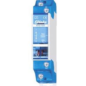 Eltako Stromsto&#223;schalter 12VAC 1TE 16A 250V REG T55mm mech.Schalt S12-100-12V