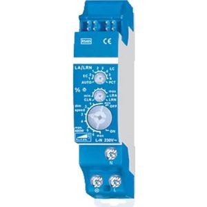 Universele DIN LED Dimmer/Dimicactor 400W 230V - FUD14 - Blauw