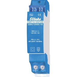 Eltako - 30014062 - DIN-rail Netvoeding - 1 A - 12 W - 1 Uitgang
