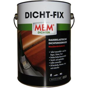 MEM - Dicht-Fix - Afdichtingsmassa - Grijs - 4L