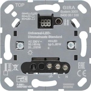 GIRA 540000 S3000 Uni-LED dimmer. Standaard 540000