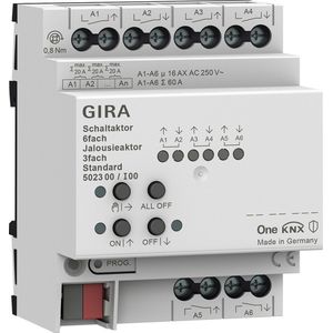 Gira KNX Busrail I/O-module - 502300 - E2XES