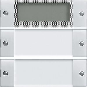 Wippenset 2f Plus bsf System 55 Klar/Reinweiß 214203 - Gira