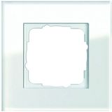 Gira 021105 RAHMEN 1FACH GLAS SCHWARZ