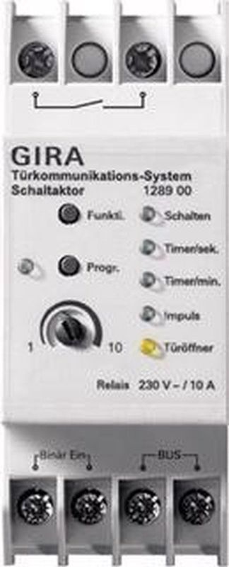 GIRA 128900 Elektroantrieb Weiß