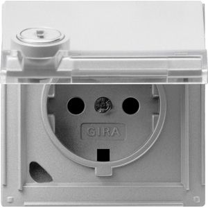 Gira TX 44 021366 Complete set van 3 stopcontacten, 3