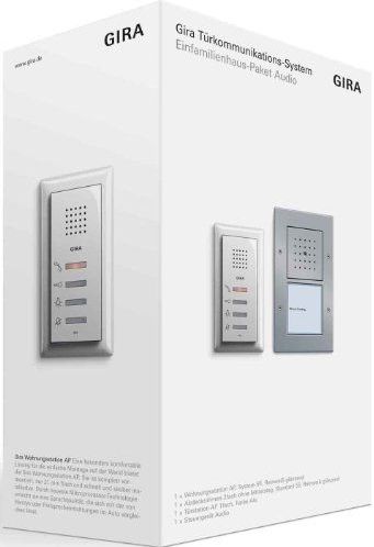 Gira 049543 Einfam.haus-Paket Audio Farbe Alu