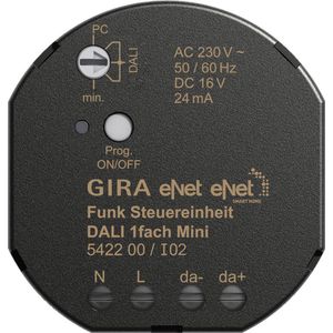 Gira 542200 draadloze besturingseenheid Mini Dali eNet