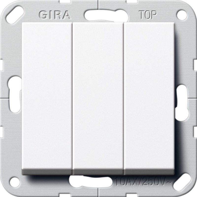 Gira 283203 Wippschalter Wechsel 3fach rw